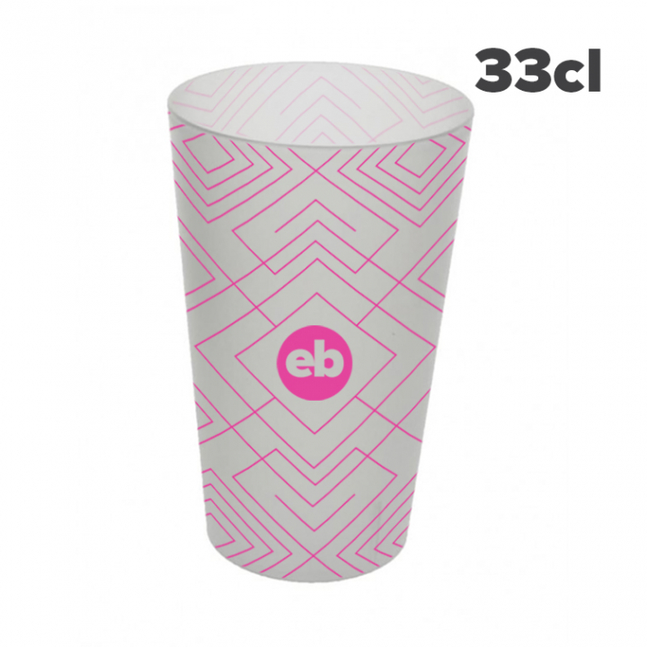 12 oz. Custom Stadium Cups 1 color printing