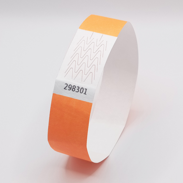 3/4" Tyvek Wristbands Solids