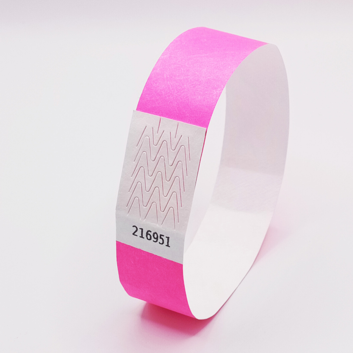 3/4" Tyvek Wristbands Solids