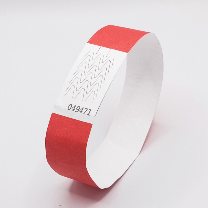 3/4" Tyvek Wristbands Solids
