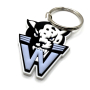Custom PVC Keychains with 2D Raised Design