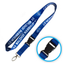 Full Colour Print Lanyards + Plastic Buckle