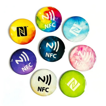 Full-color RFID stickers