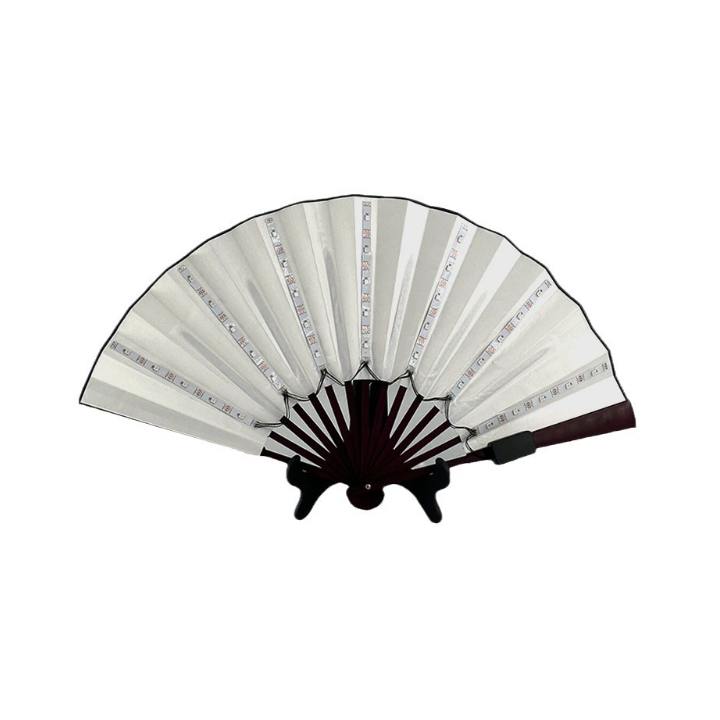 Custom LED Light-Up Hand Fan