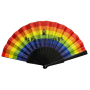 Custom Paper Hand Fan with Plastic Handle