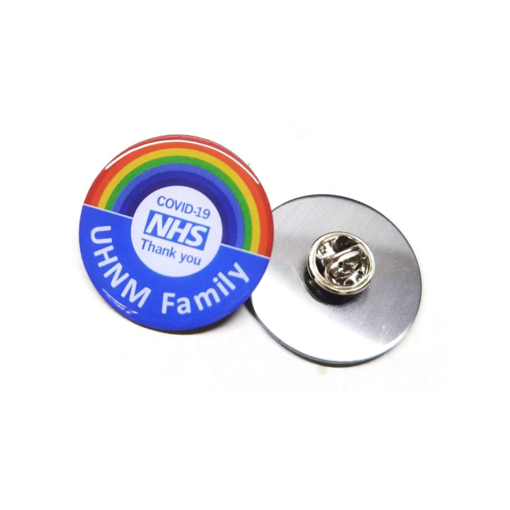 Custom Metal Pins with Doming