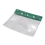 Flexible PVC Badge Holder with Colored Reinforcement – 3.39 × 2.13 in