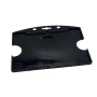 Colored Horizontal Rigid Badge Holder – 3.39 × 2.13 in