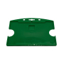 Colored Horizontal Rigid Badge Holder – 3.39 × 2.13 in