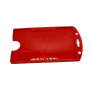 Colored Vertical Rigid Badge Holder – 2.13 × 3.39 in