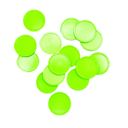 Blank Plastic Tokens – 0.91 or 1.14 in