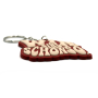 Custom PVC Keychains with 2D Raised Design