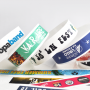Custom 3/4" full color Tyvek wristbands