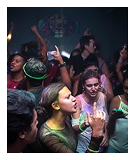 Wristways: night club